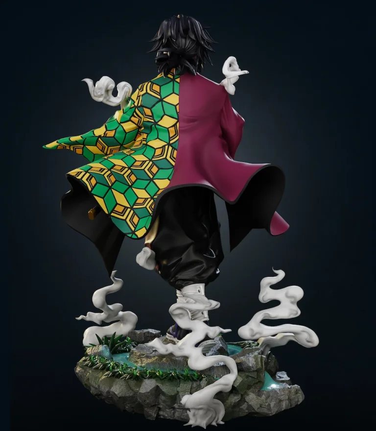 Giyu Tomioka STL 2 - Demon Slayer: Kimetsu no Yaiba