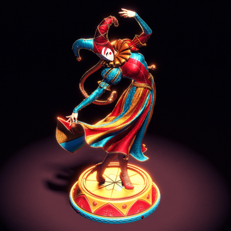 Jester STL - Fantasy