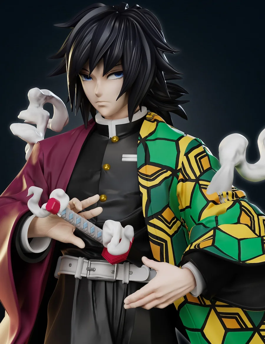 Giyu Tomioka STL Cover