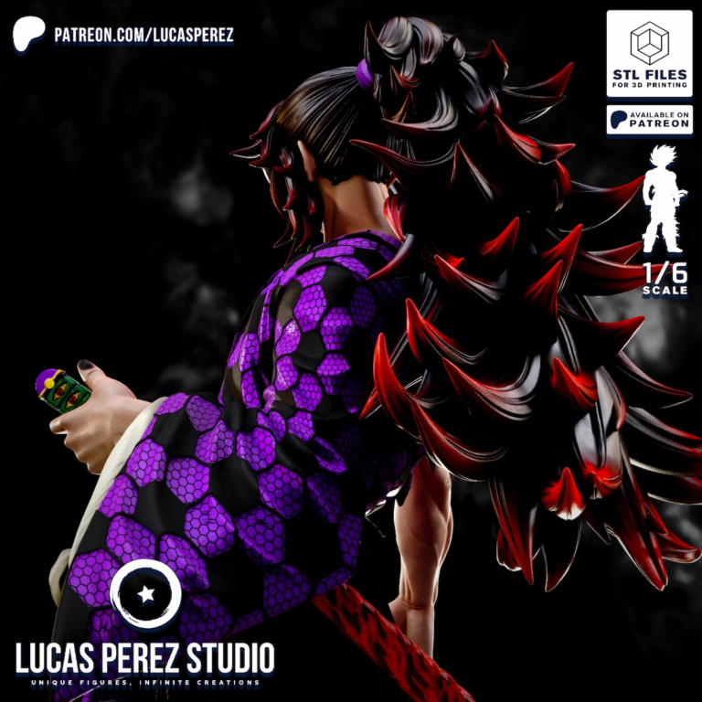 Kokushibo STL - Demon Slayer: Kimetsu no Yaiba