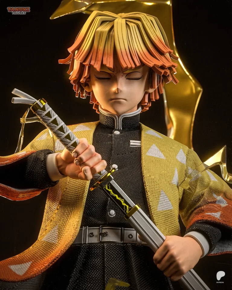 Zenitsu STL 3 - Demon Slayer: Kimetsu no Yaiba