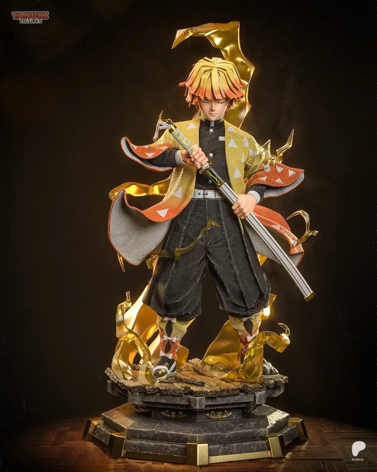 Zenitsu STL 3 - Demon Slayer: Kimetsu no Yaiba