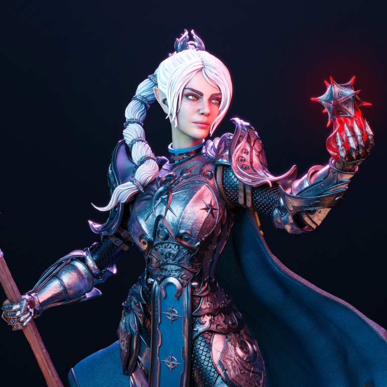 Shadowheart STL - Baldur's Gate