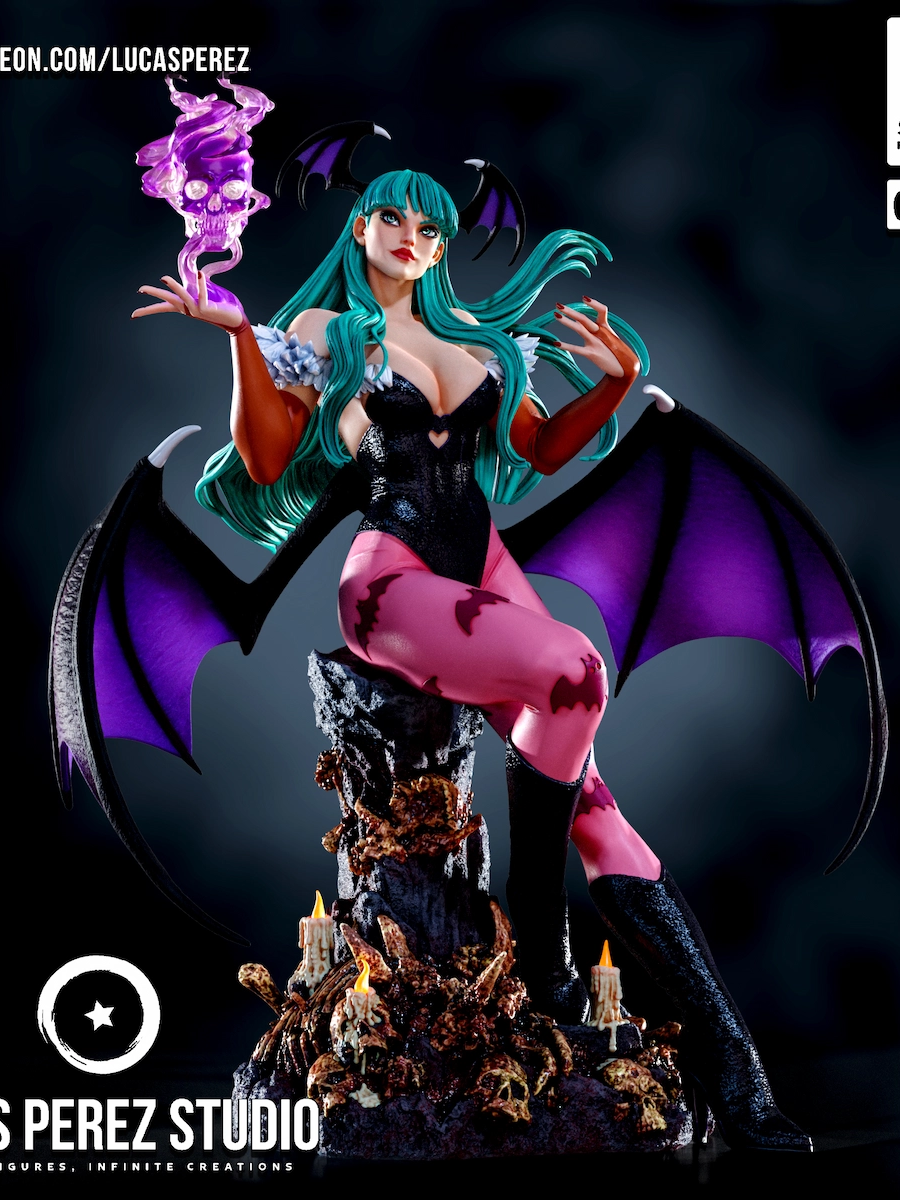 Morrigan STL 5 - DarkStalkers
