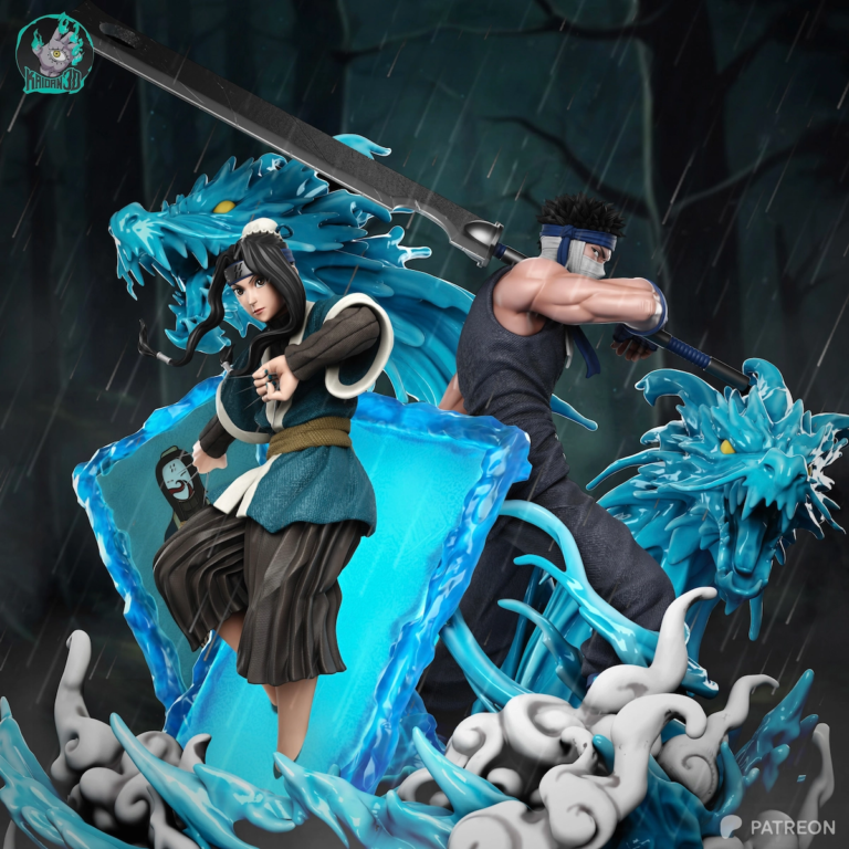 Zabuza & Haku STL