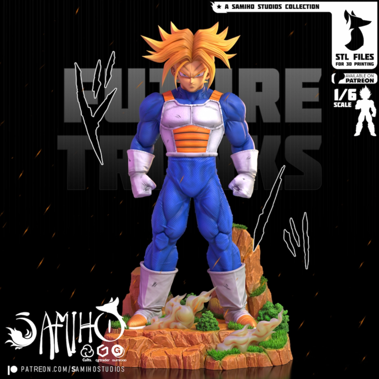 Future Trunks STL Cover