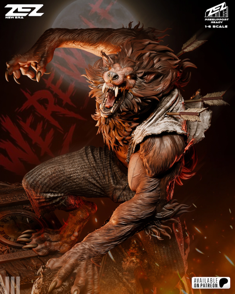 Werewolf STL Cover