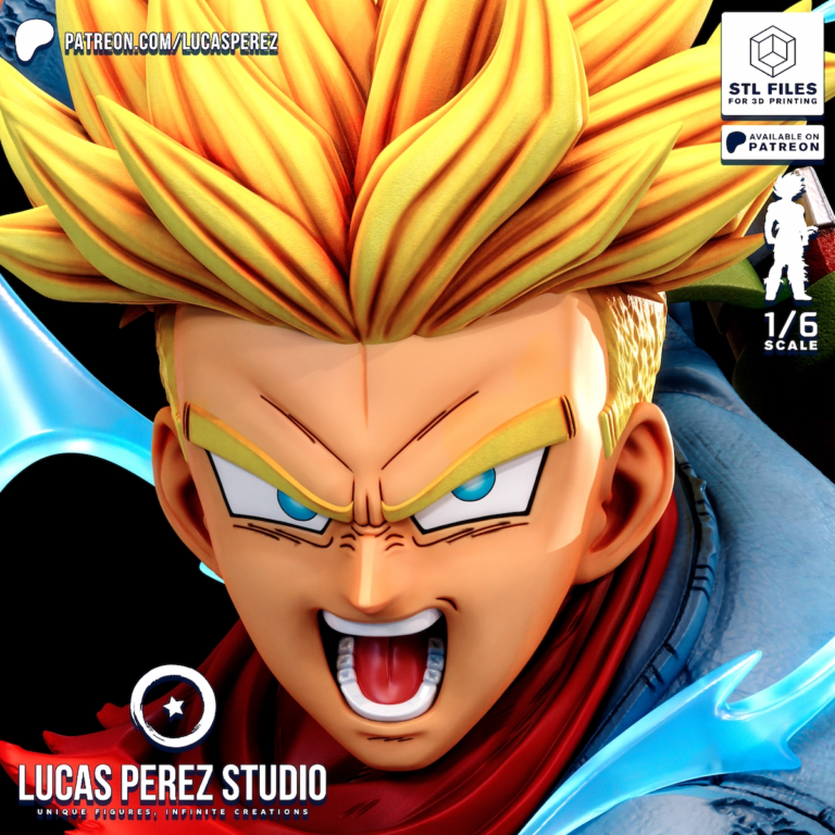 Future Trunks STL 2 - Dragon Ball