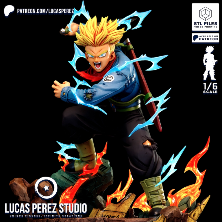 Future Trunks STL 2 - Dragon Ball