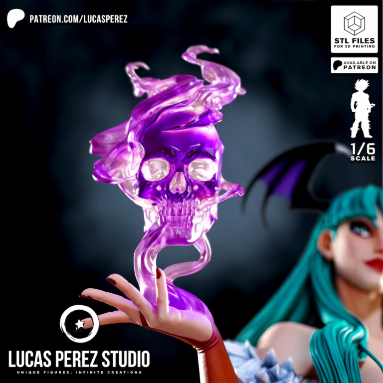 Morrigan STL 5 - DarkStalkers
