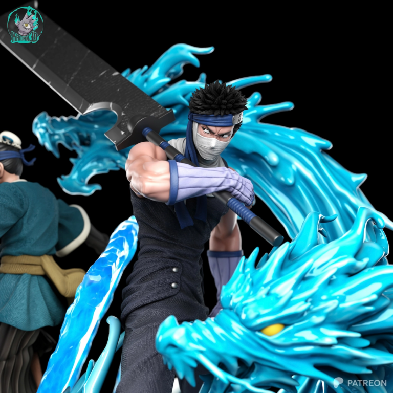 Zabuza & Haku STL - Naruto