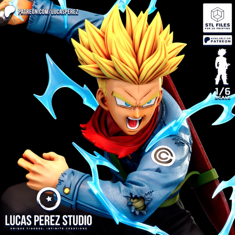 Future Trunks STL 2 - Dragon Ball