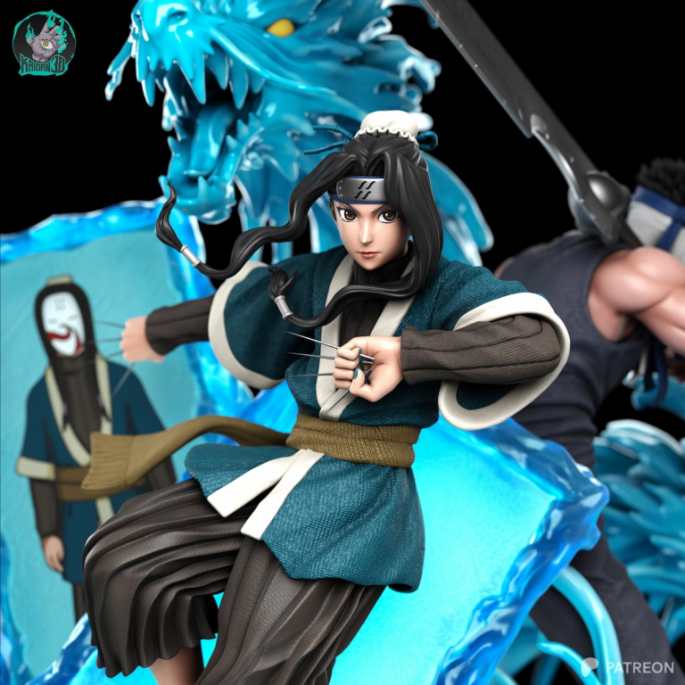 Zabuza & Haku STL - Naruto