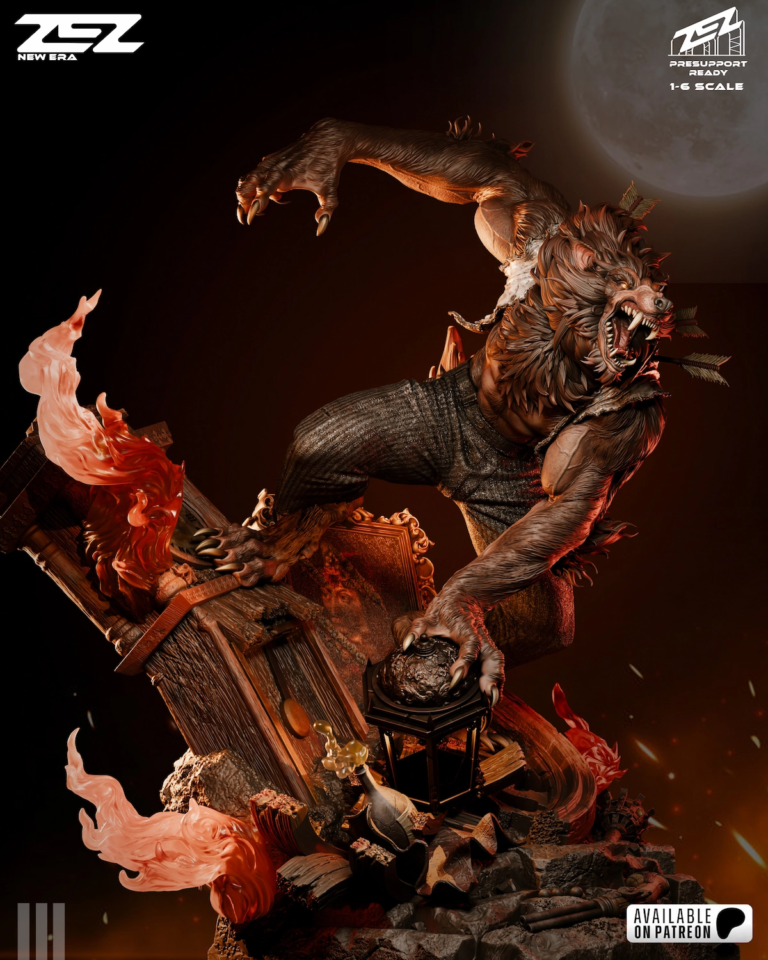 Werewolf STL - DC