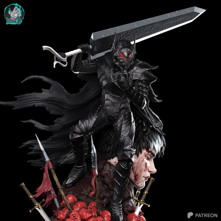 Guts STL (Berserker Armor) 4 - Berserk