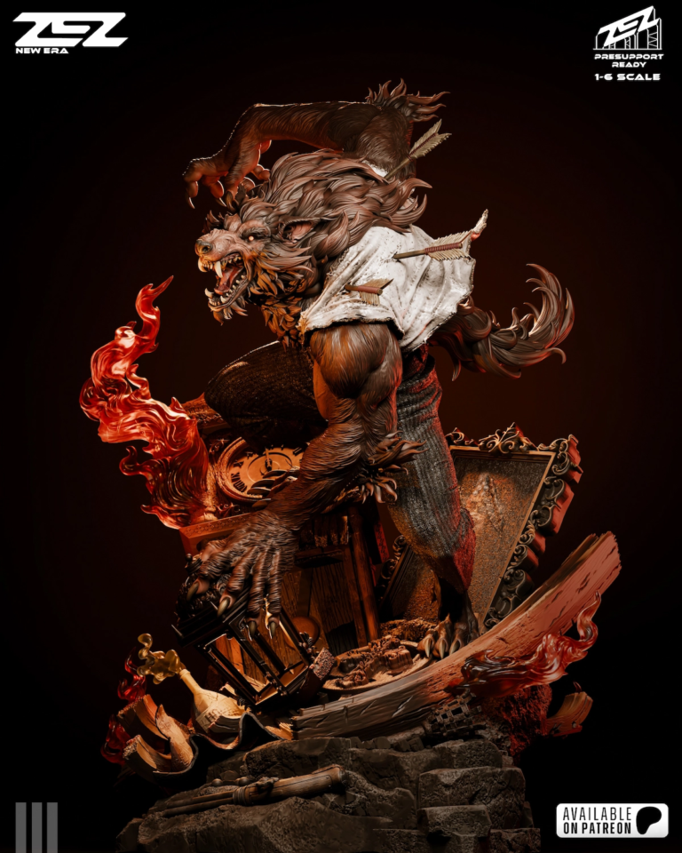 Werewolf STL - DC