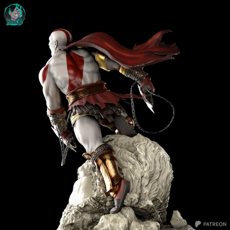 Kratos STL 7 - God of War