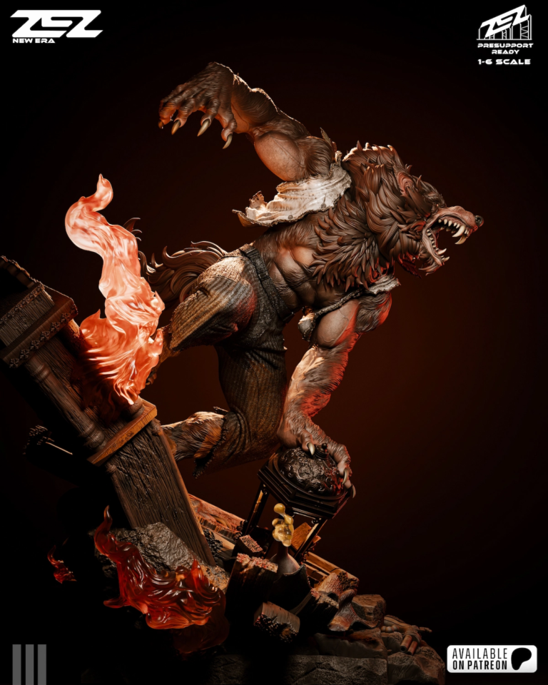 Werewolf STL - DC