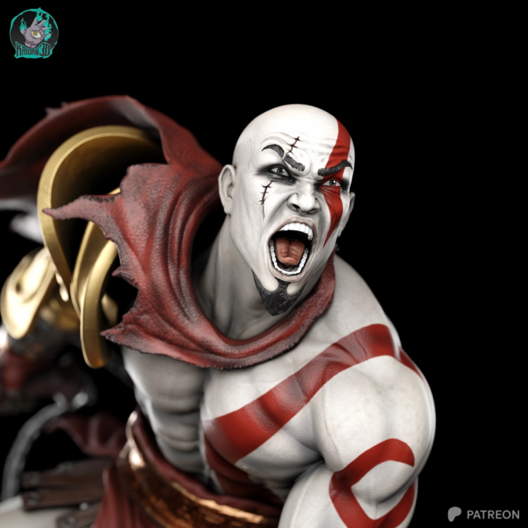 Kratos STL 7 - God of War