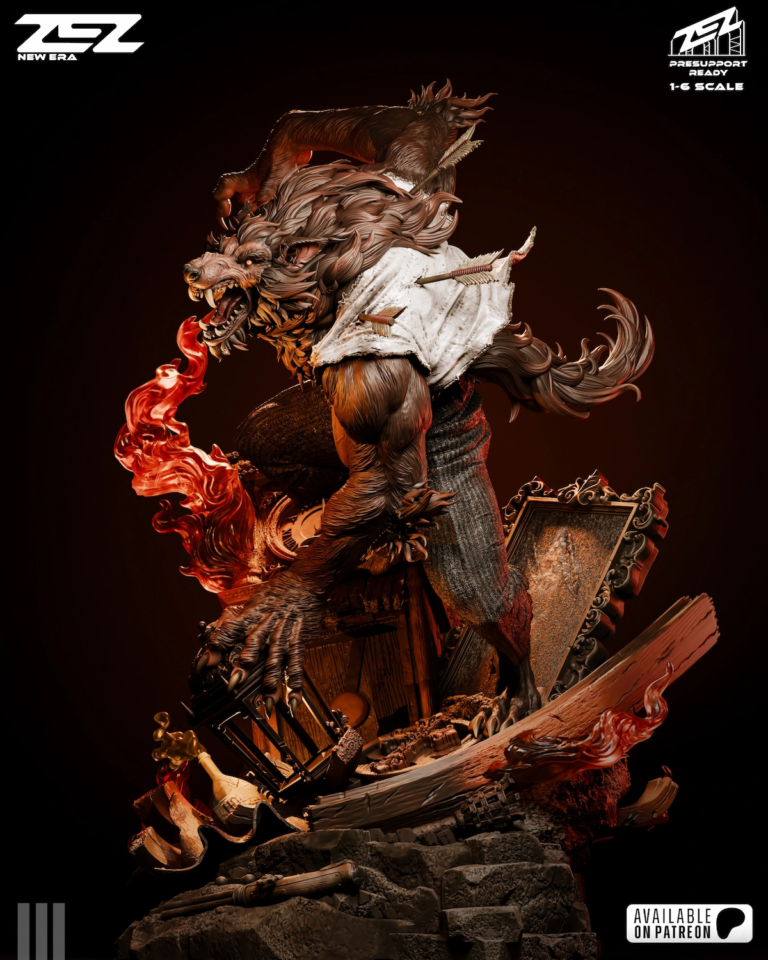 Werewolf STL - DC