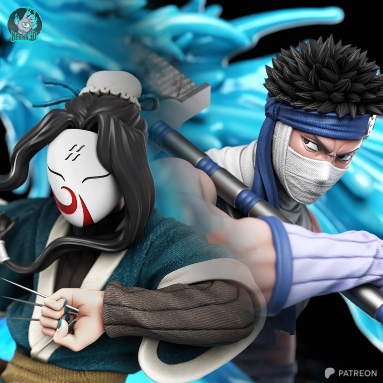 Zabuza & Haku STL - Naruto