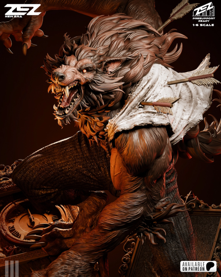 Werewolf STL - DC