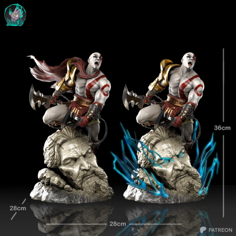 Kratos STL 7 - God of War