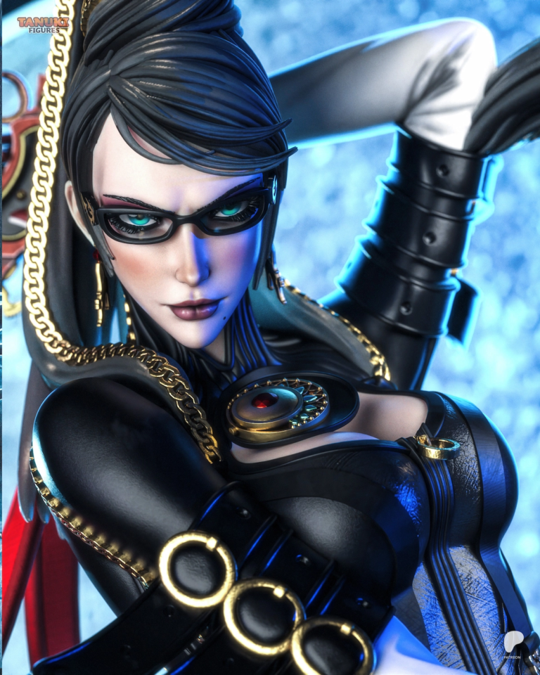 Bayonetta STL 4 + Bust