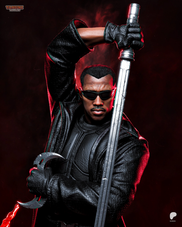 Blade STL + Bust - Marvel