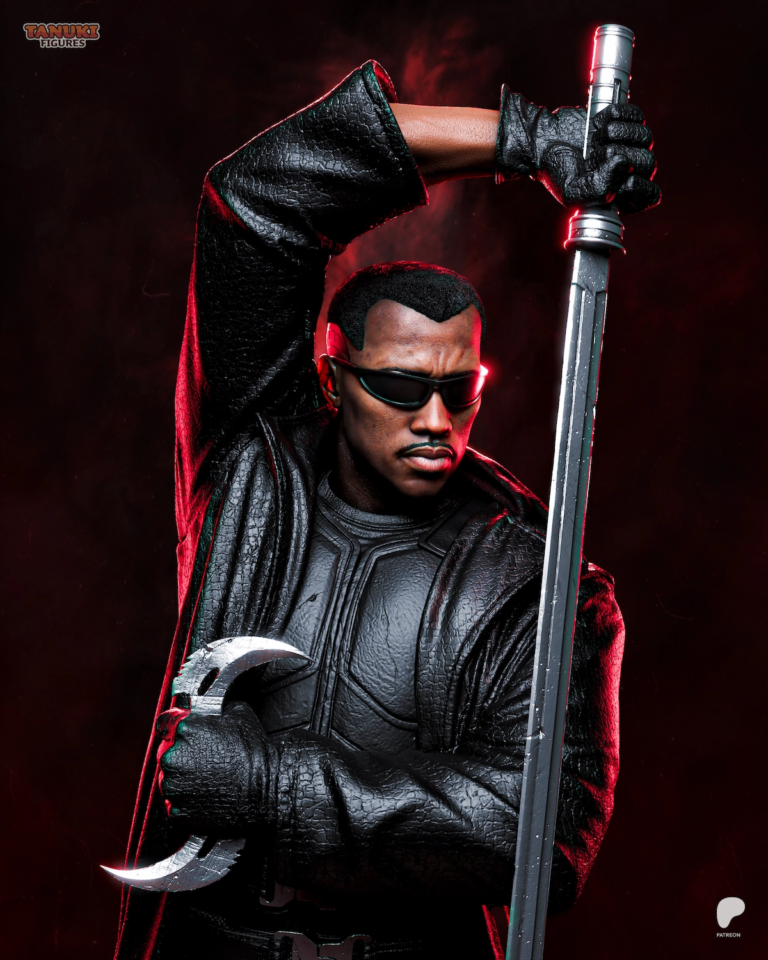 Blade STL + Bust - Marvel