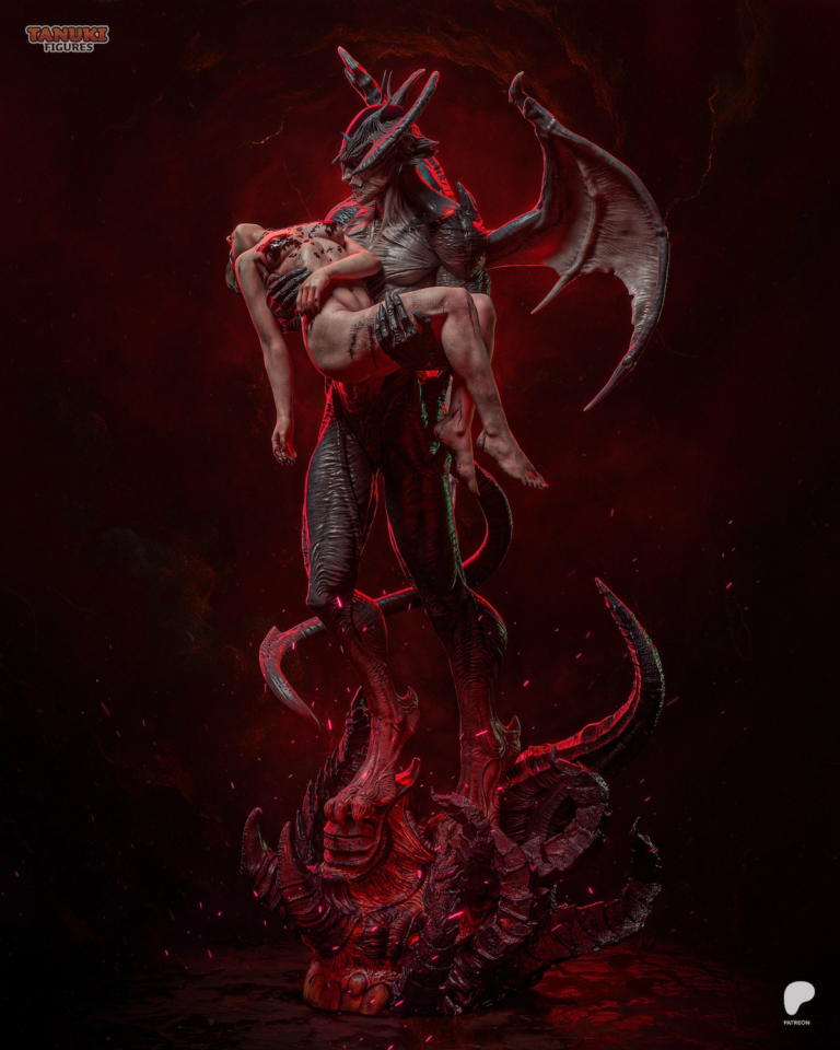 Devilman STL + Bust - Devilman Crybaby