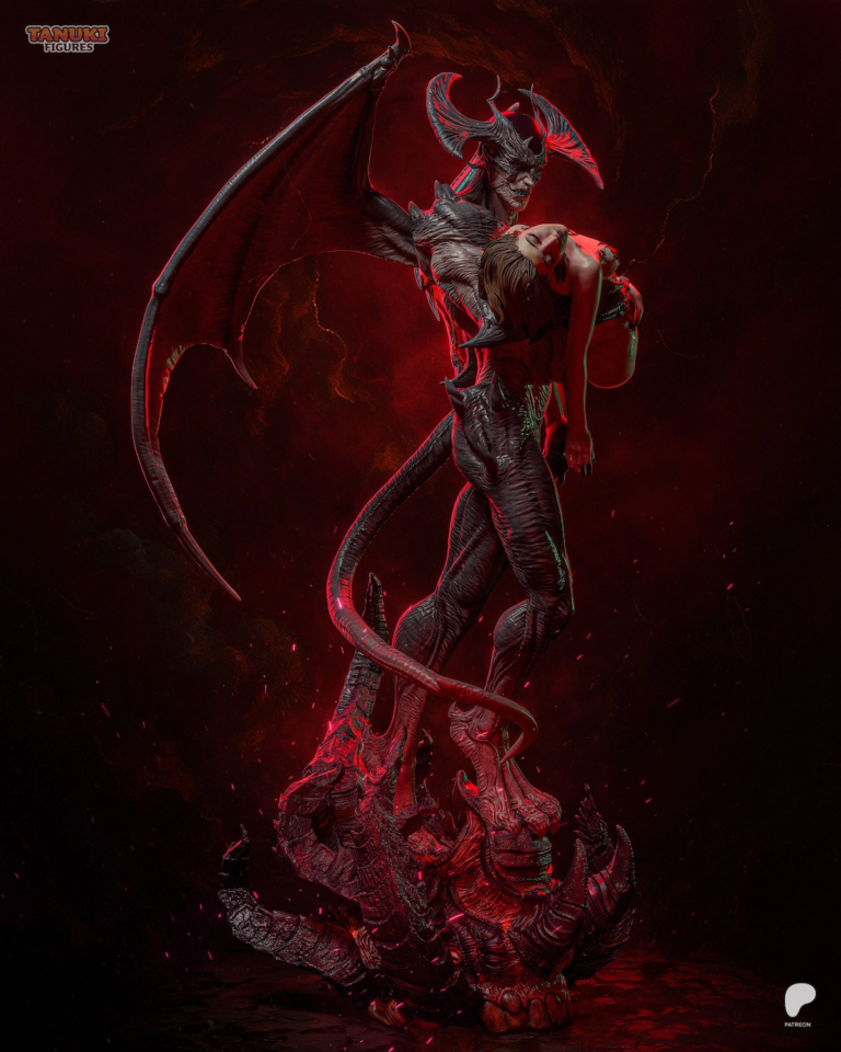 Devilman STL + Bust - Devilman Crybaby