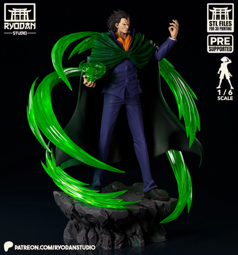 Monkey D. Dragon STL - One Piece