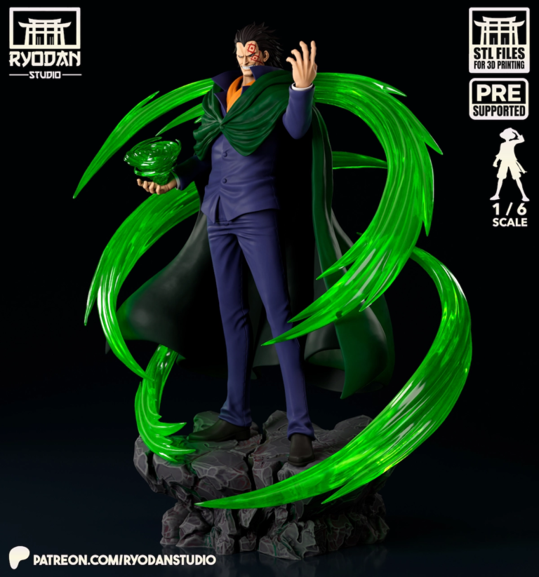 Monkey D. Dragon STL - One Piece