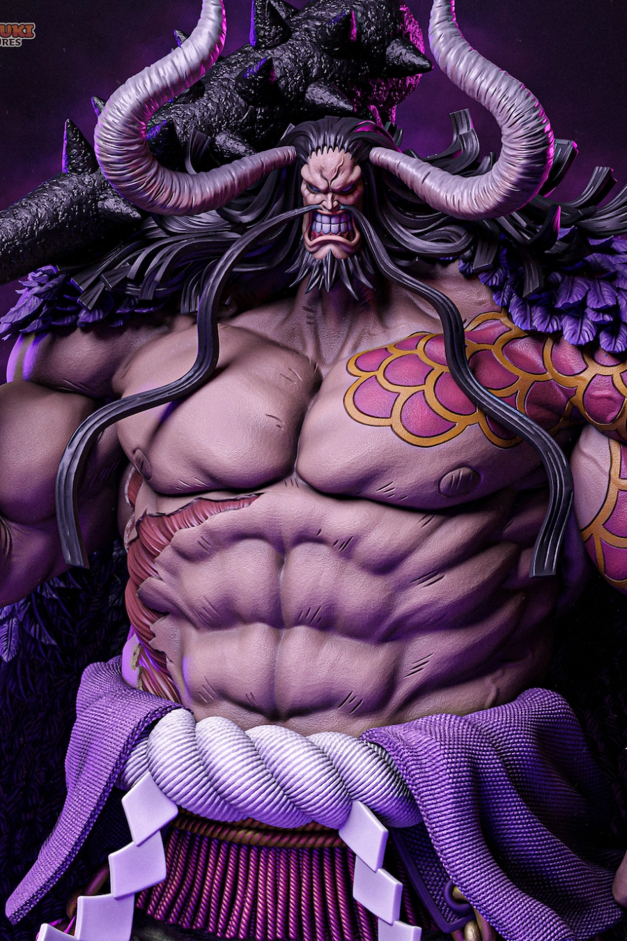 Kaido STL + Bust - One Piece