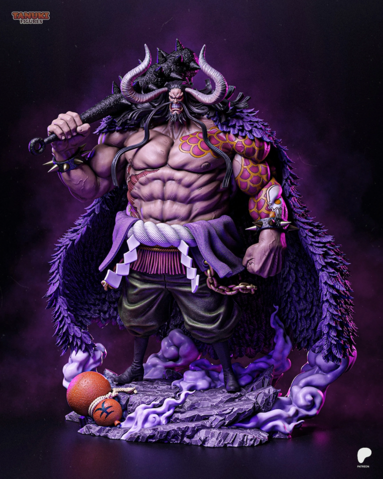 Kaido STL + Bust - One Piece