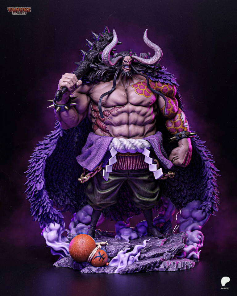 Kaido STL + Bust - One Piece