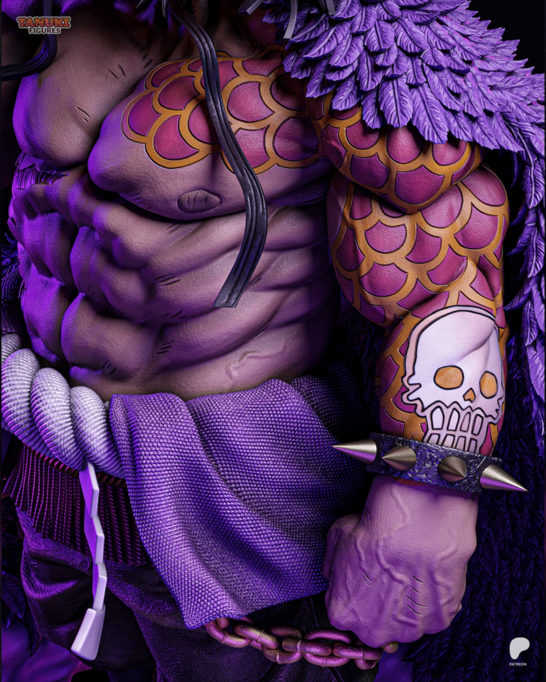 Kaido STL + Bust - One Piece