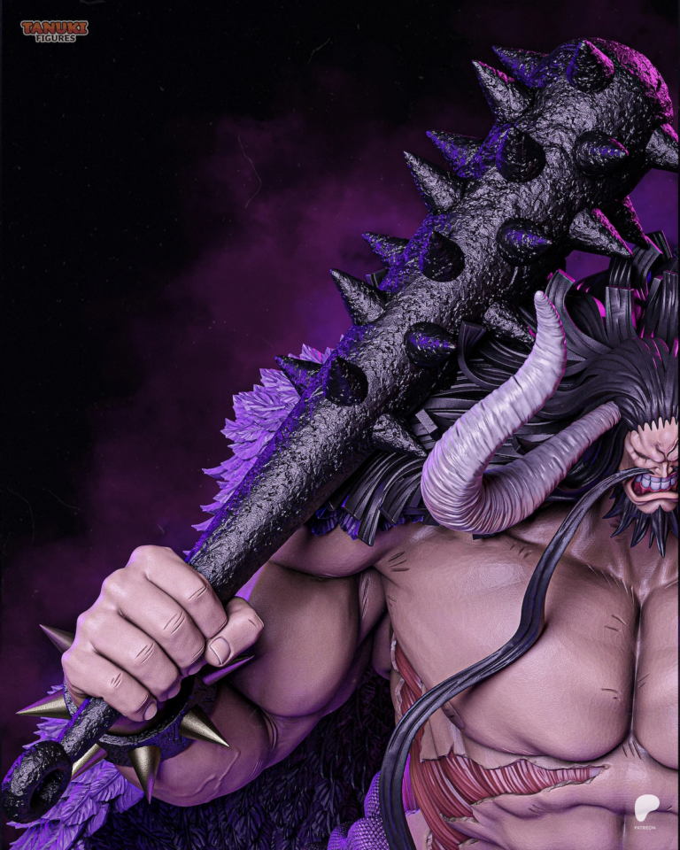 Kaido STL + Bust - One Piece