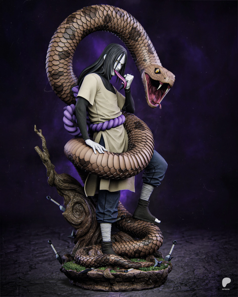 Orochimaru STL 2 + Bust - Naruto