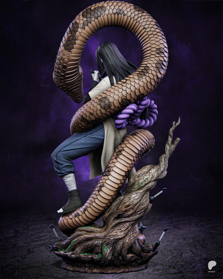 Orochimaru STL 2 + Bust - Naruto