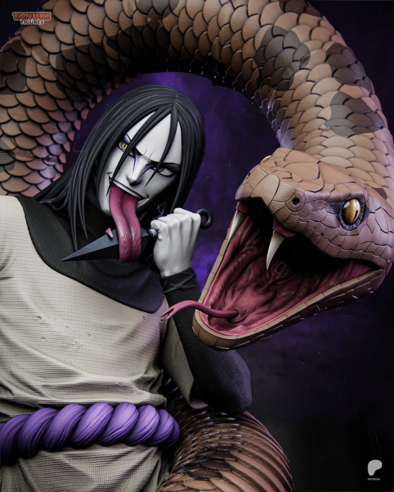 Orochimaru STL 2 + Bust - Naruto
