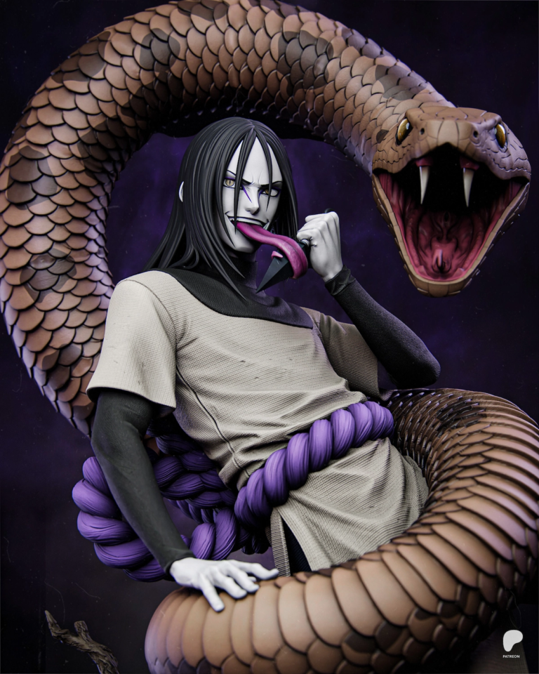 Orochimaru STL 2 + Bust - Naruto