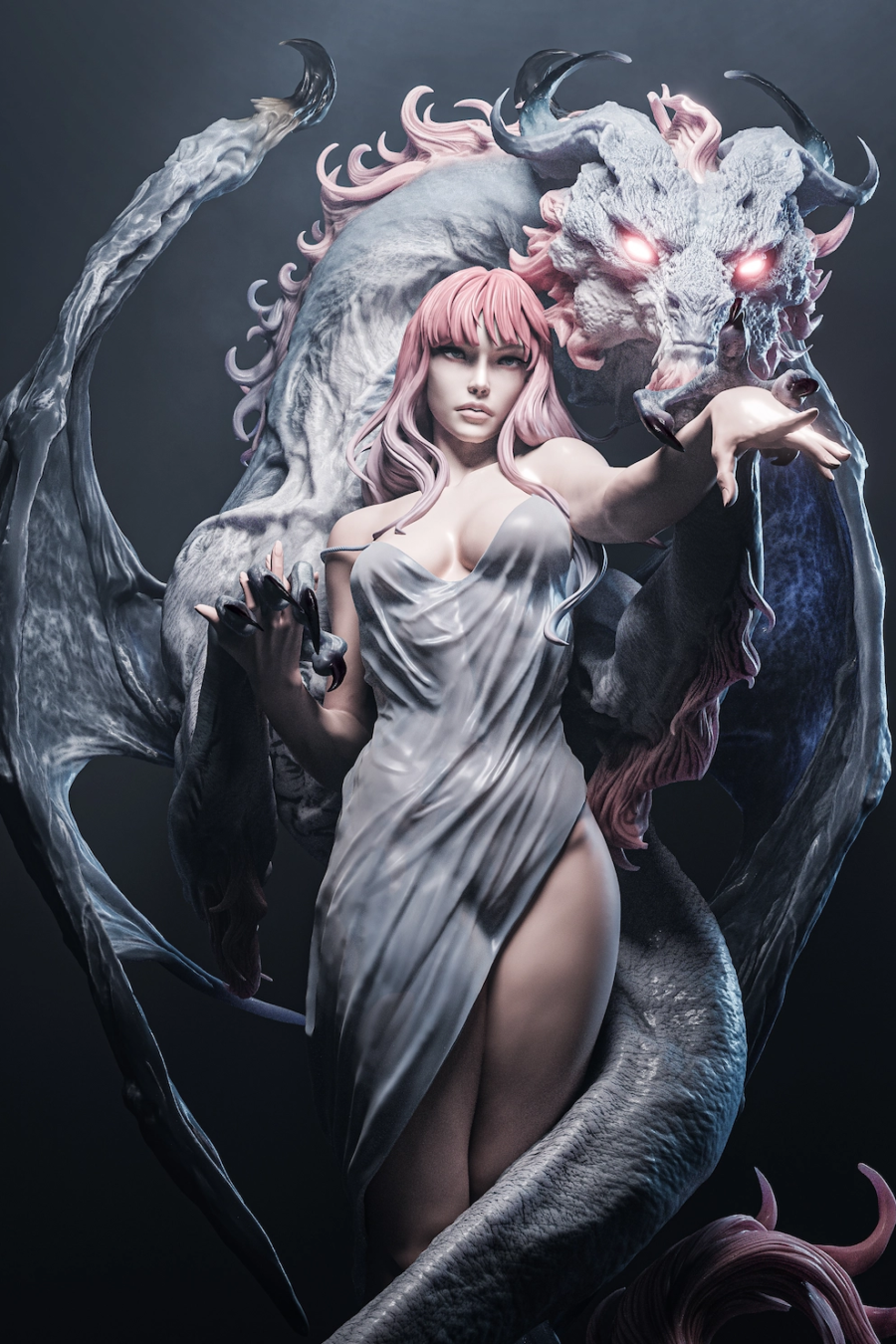 Dragon Girl STL Cover