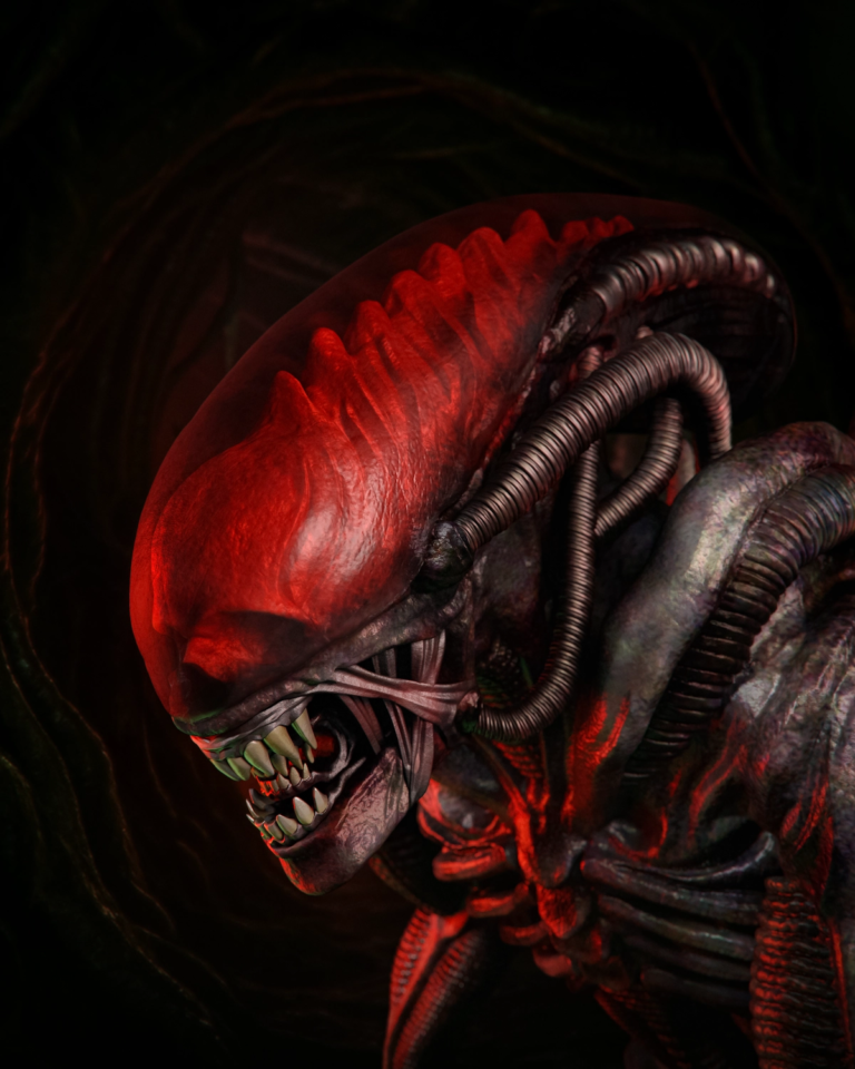Xenomorph STL 2 Diorama - Alien