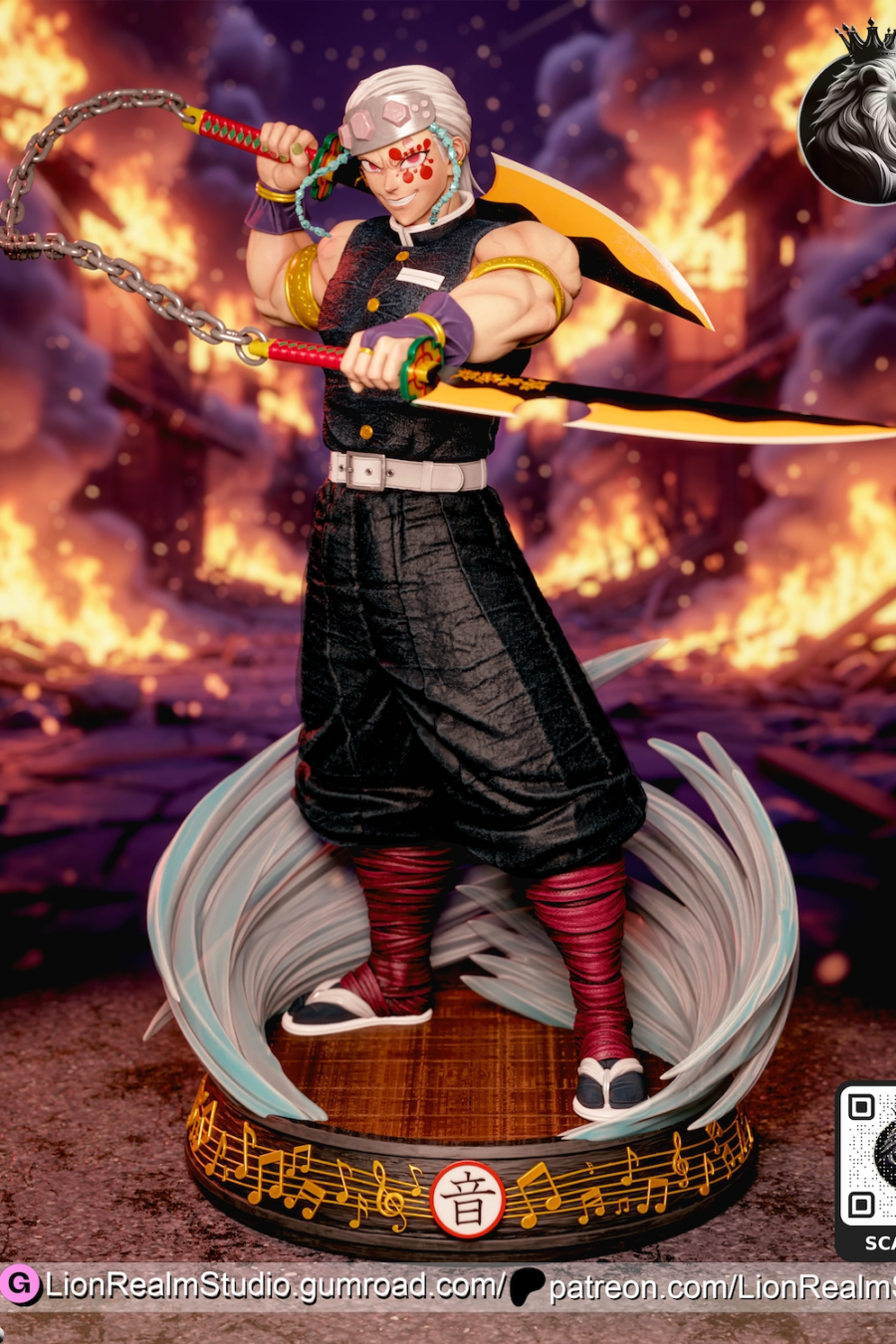 Tengen Uzui STL Cover
