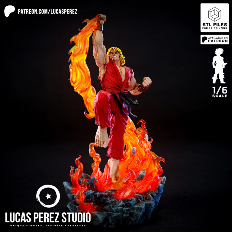 Ken Masters STL - Street Fighter