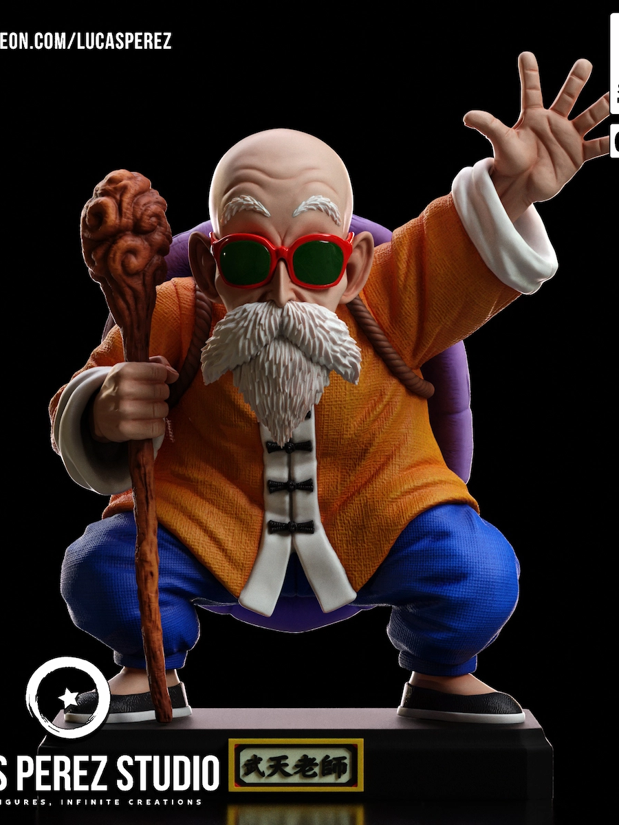 Master Roshi STL Cover