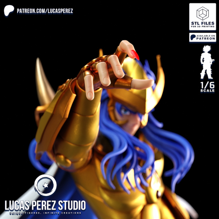 Scorpio Milo STL - Saint Seiya
