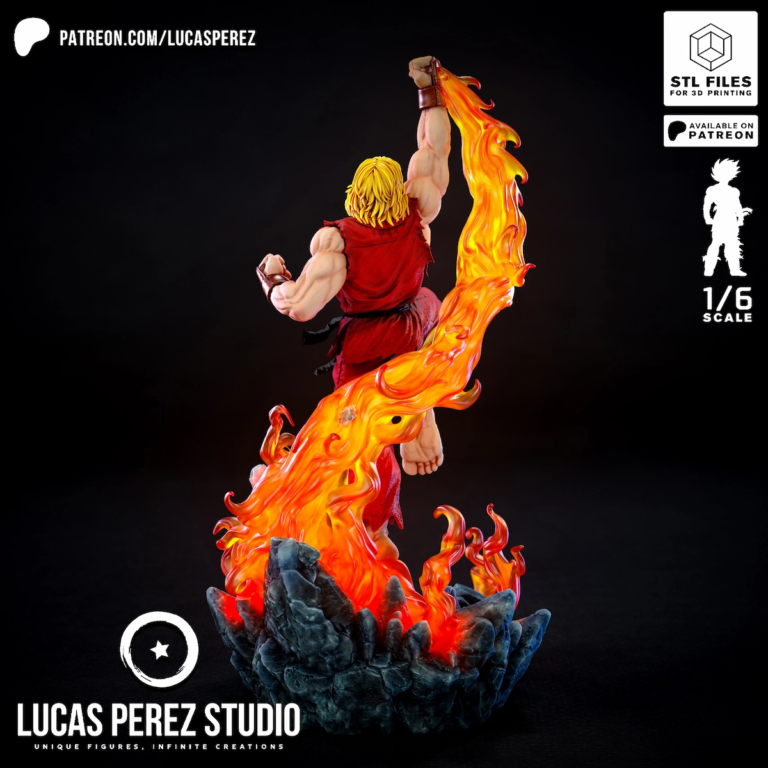 Ken Masters STL - Street Fighter